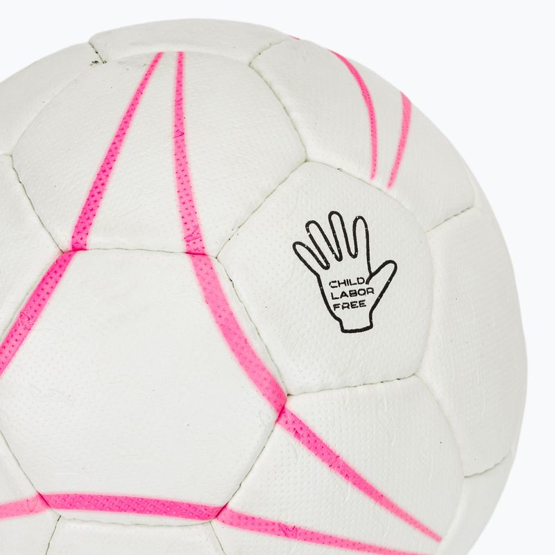 Piłka do piłki ręcznej Joma S-Grip white/flour pink rozmiar 2 3
