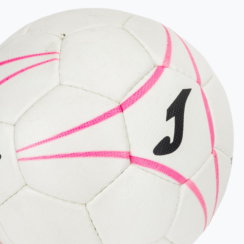 Piłka do piłki ręcznej Joma S-Grip white/flour pink rozmiar 2 4