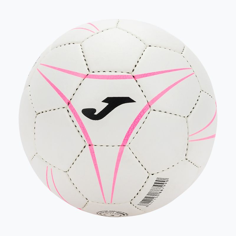 Piłka do piłki ręcznej Joma S-Grip white/flour pink rozmiar 2 2