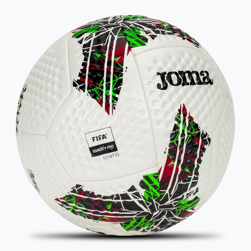 Piłka do piłki nożnej Joma Gioco III white/green rozmiar 5 2