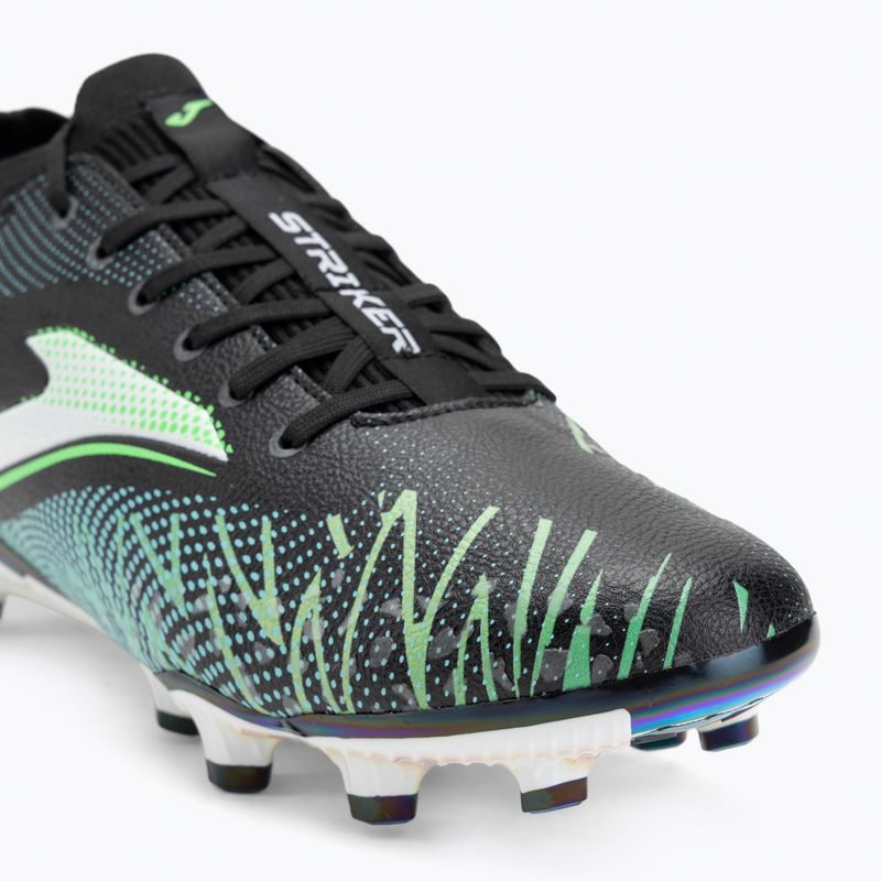 Buty piłkarskie męskie Joma Striker Top FG black/green 7