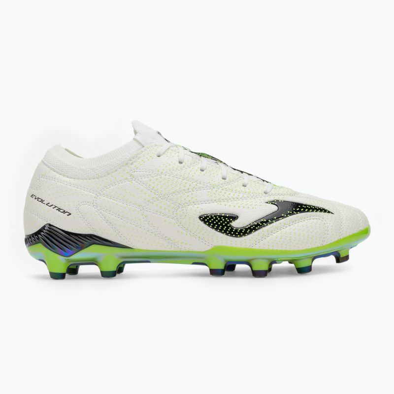 Buty piłkarskie męskie Joma Evolution Top FG white/black 2