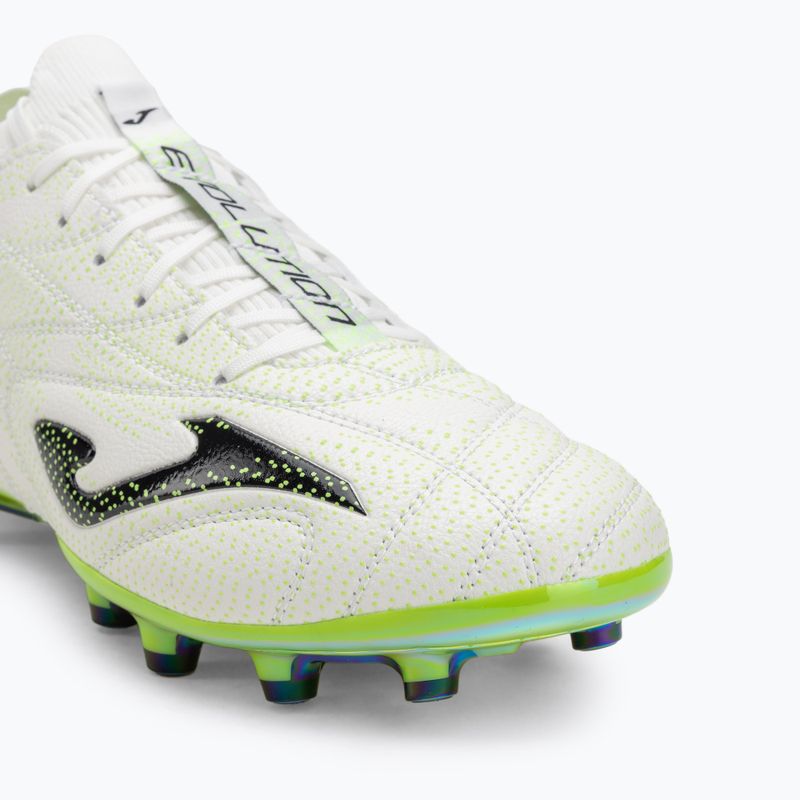 Buty piłkarskie męskie Joma Evolution Top FG white/black 7