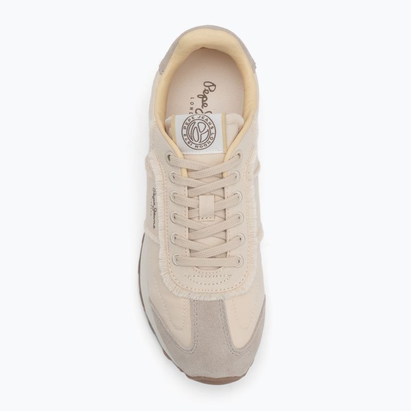 Buty damskie Pepe Jeans Once Twill white 5
