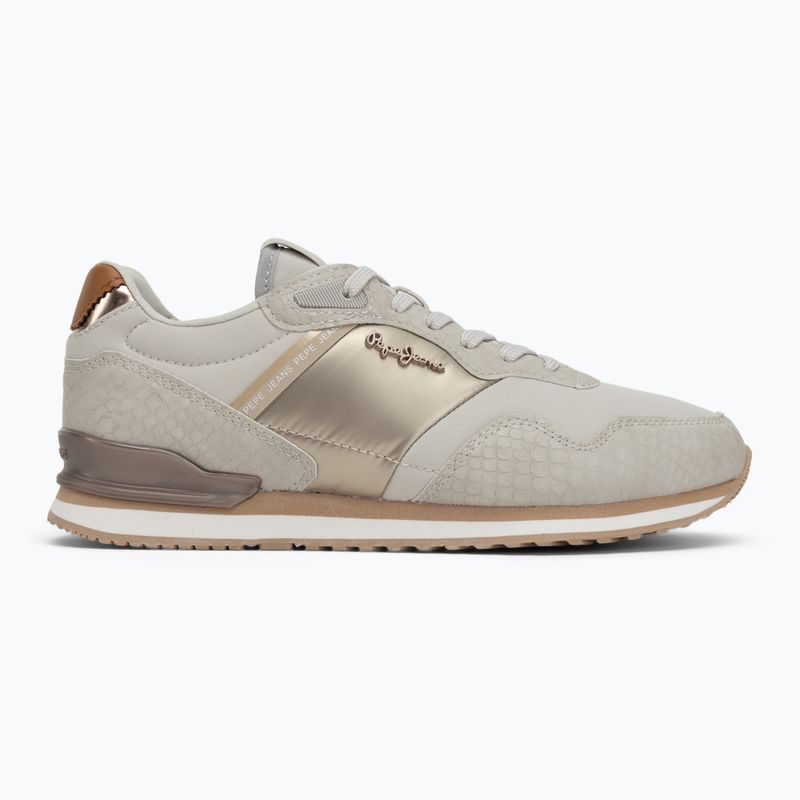 Buty damskie Pepe Jeans London Mix whitewash/white 2