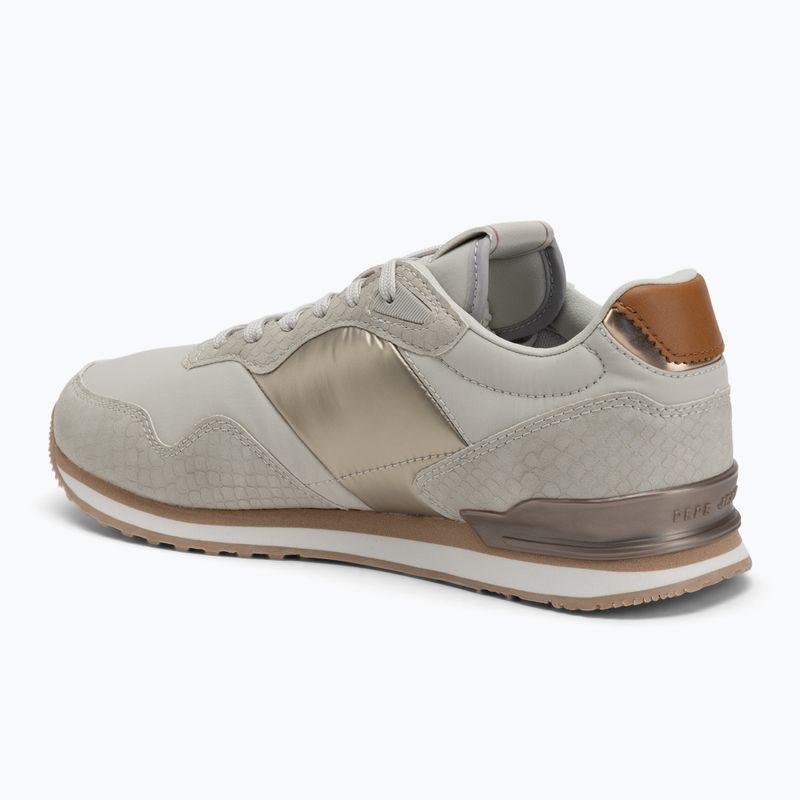 Buty damskie Pepe Jeans London Mix whitewash/white 3