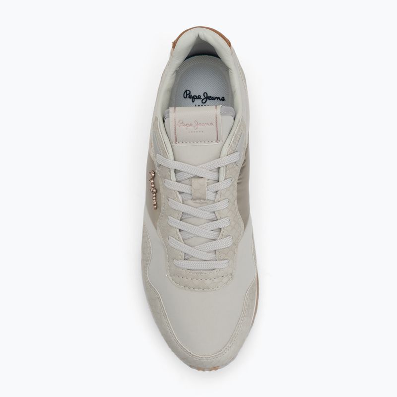 Buty damskie Pepe Jeans London Mix whitewash/white 5