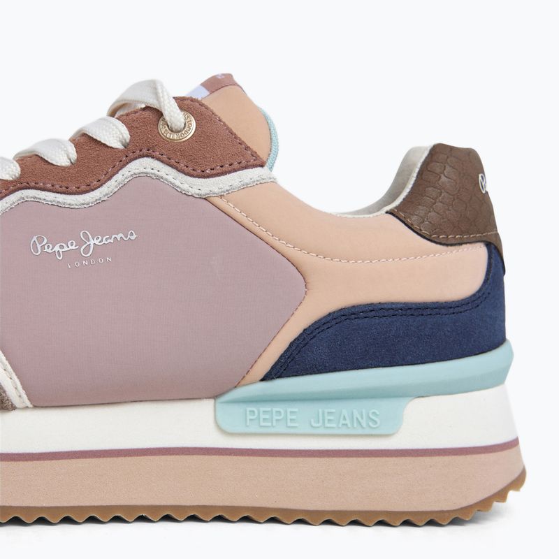 Buty damskie Pepe Jeans Rusper Combi mud brown 6