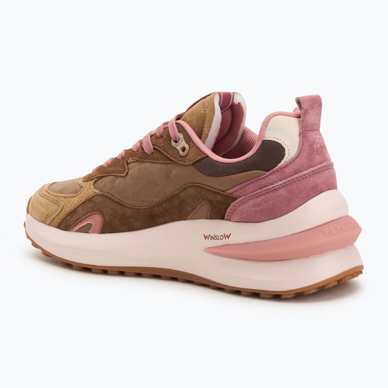 Buty damskie Pepe Jeans Winslow Serie bronze beige 3