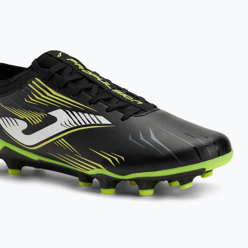Buty piłkarskie męskie Joma Propulsion FG black/fluor yellow 7