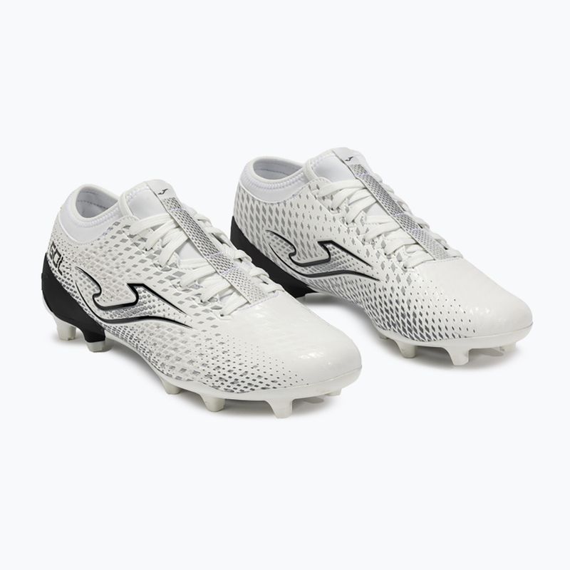 Buty piłkarskie męskie Joma Gol FG white/black 9