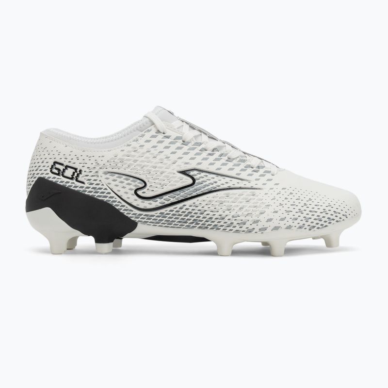 Buty piłkarskie męskie Joma Gol FG white/black 2