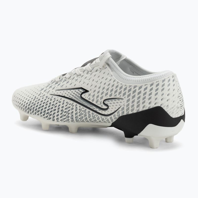 Buty piłkarskie męskie Joma Gol FG white/black 3