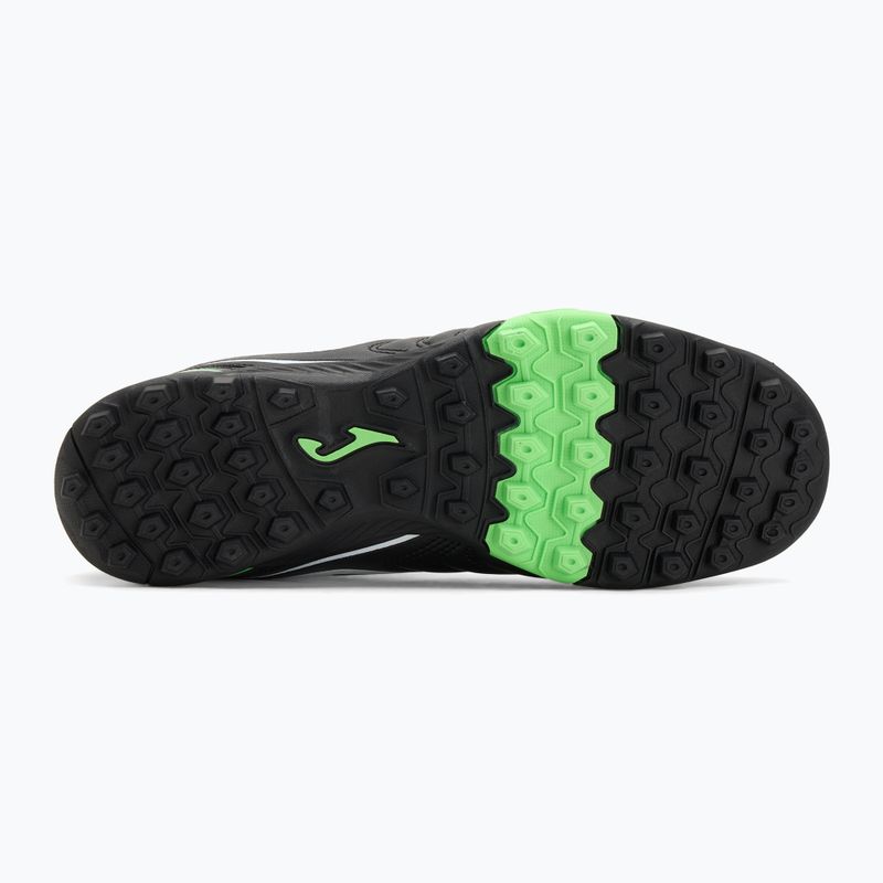 Buty piłkarskie męskie Joma Aguila TF black/fluor green 4
