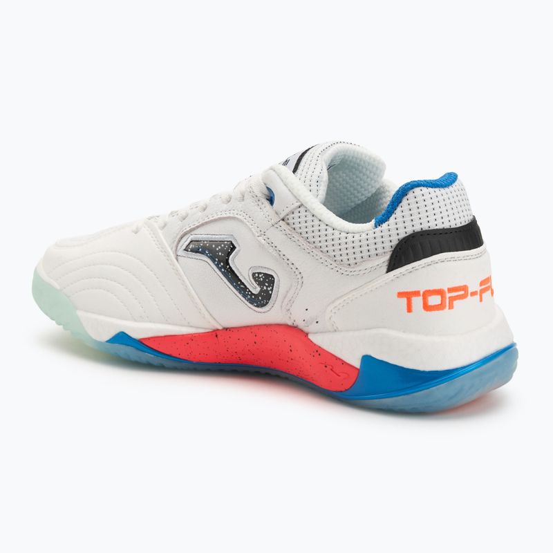 Buty piłkarskie męskie Joma Top Flex Plus15 IN white 3