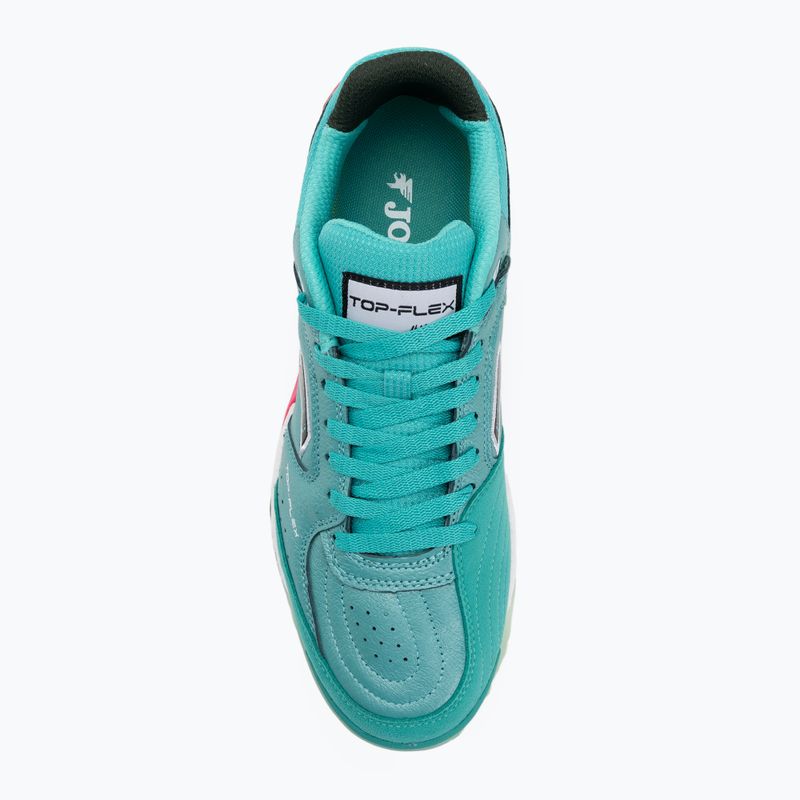 Buty piłkarskie męskie Joma Top Flex Plus15 IN turquoise 5