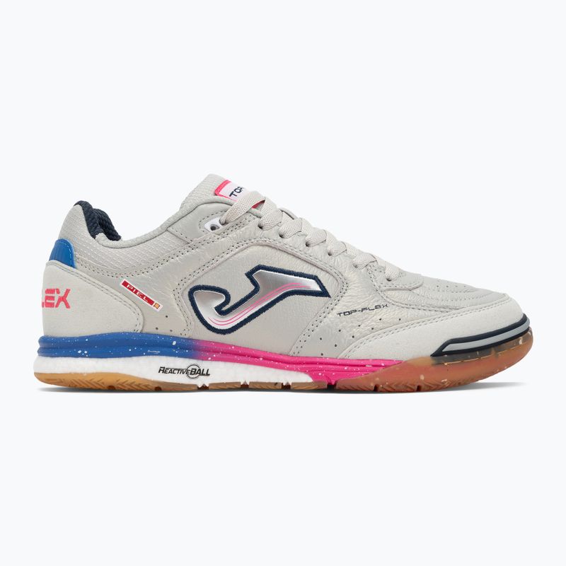 Buty piłkarskie męskie Joma Top Flex Rebound IN white 2