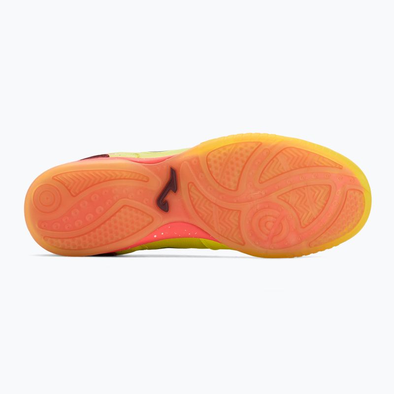 Buty piłkarskie męskie Joma Top Flex IN fluor yellow/purple 4