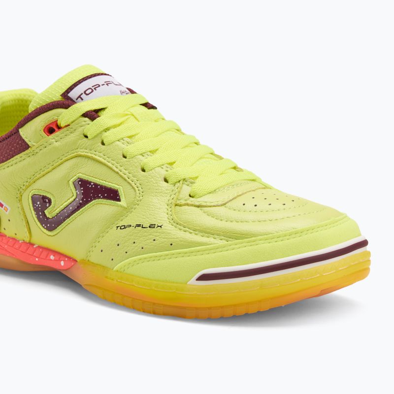 Buty piłkarskie męskie Joma Top Flex IN fluor yellow/purple 7