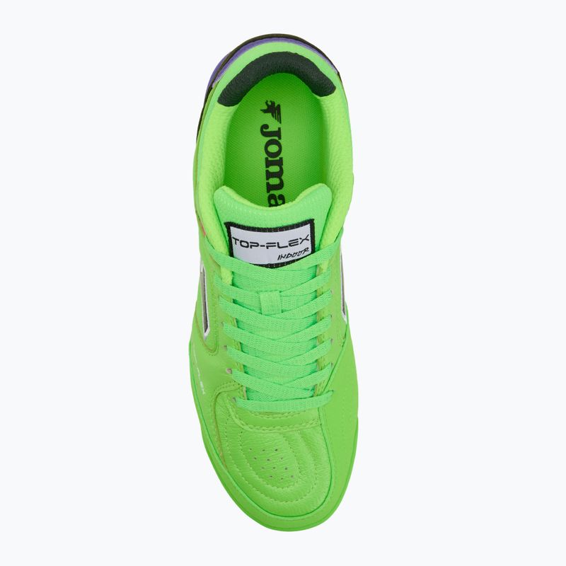 Buty piłkarskie męskie Joma Top Flex IN fluor green 5