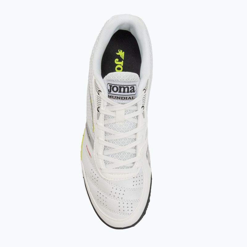 Buty piłkarskie męskie Joma Mundial TF white 5