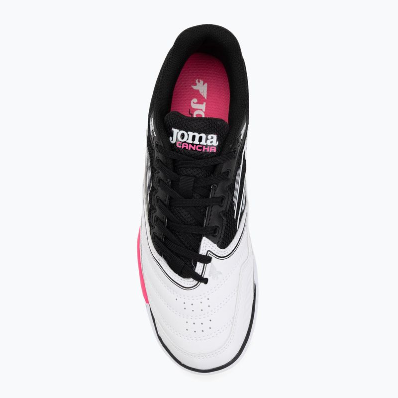 Buty piłkarskie męskie Joma Cancha IN white/black 5