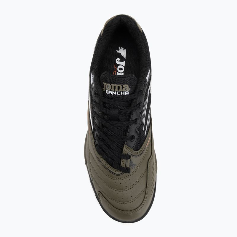 Buty piłkarskie męskie Joma Cancha TF khaki 5