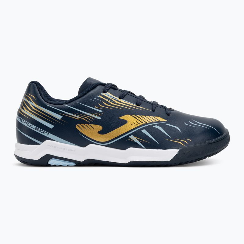 Buty piłkarskie dziecięce Joma Propulsion Jr IN navy blue 2