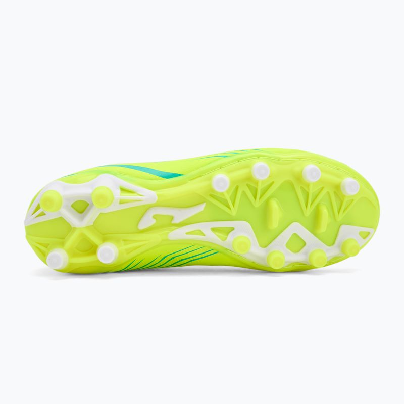 Buty piłkarskie dziecięce Joma Propulsion Jr FG fluor yellow 4
