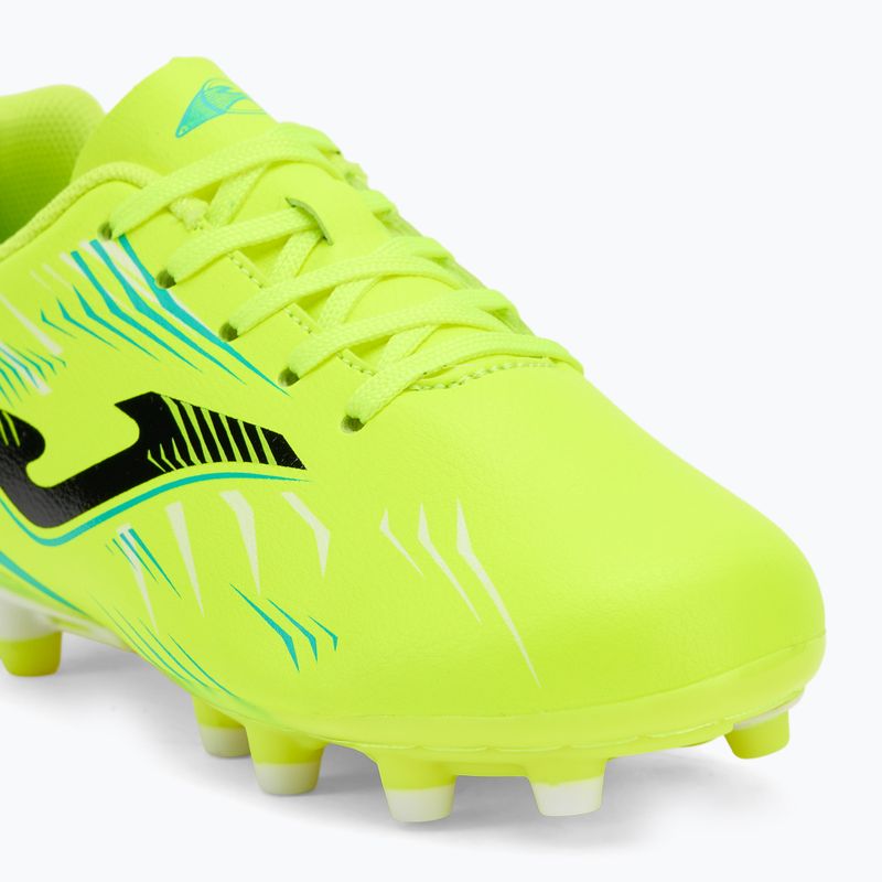 Buty piłkarskie dziecięce Joma Propulsion Jr FG fluor yellow 7