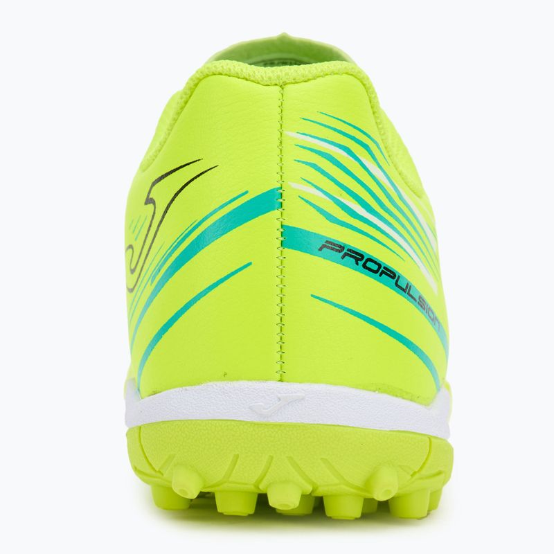 Buty piłkarskie dziecięce Joma Propulsion Jr TF fluor yellow 6