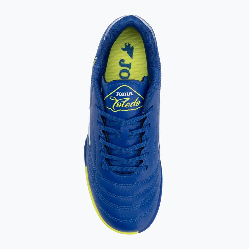 Buty piłkarskie dziecięce Joma Toledo Jr TF royal blue 5