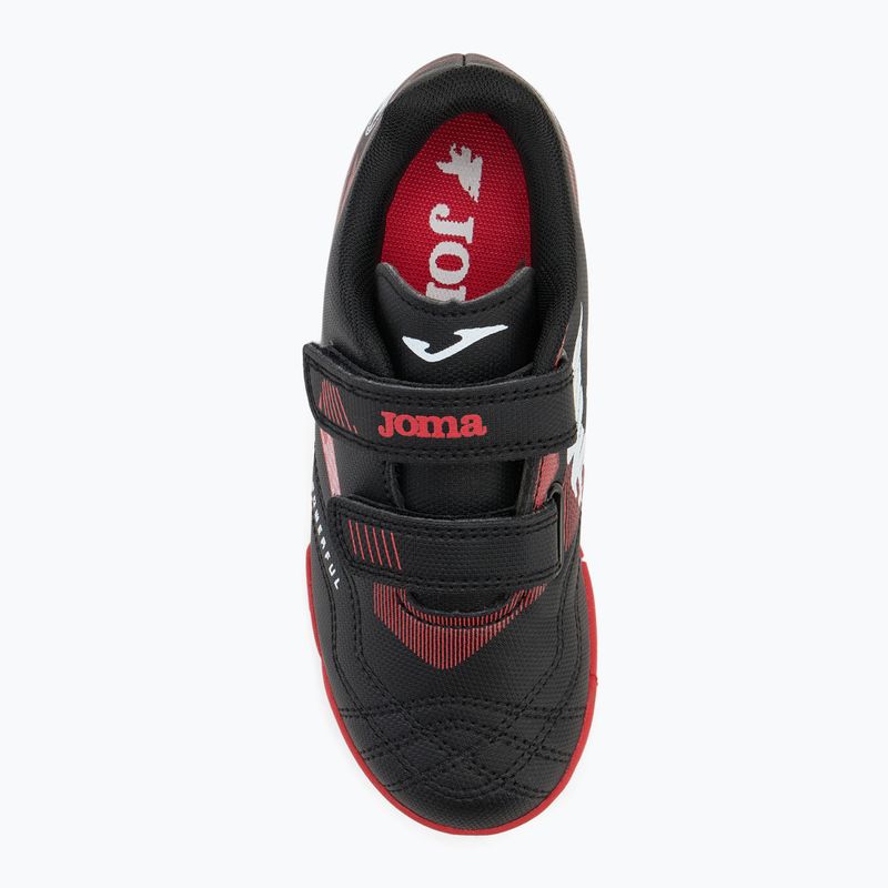 Buty piłkarskie dziecięce Joma Powerful Jr TF black 5