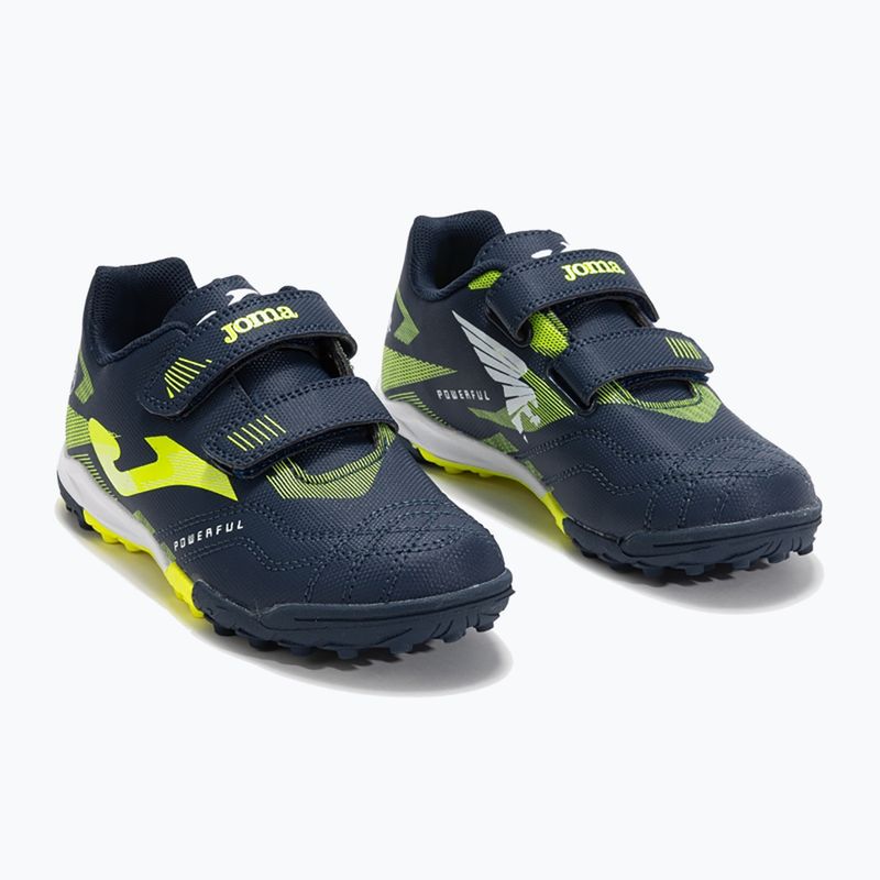 Buty piłkarskie dziecięce Joma Powerful Jr TF navy blue 9