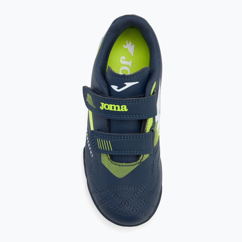 Buty piłkarskie dziecięce Joma Powerful Jr TF navy blue 5