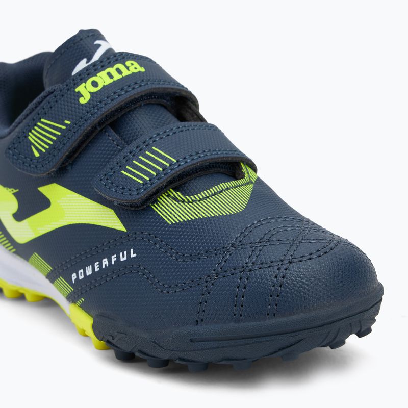 Buty piłkarskie dziecięce Joma Powerful Jr TF navy blue 7