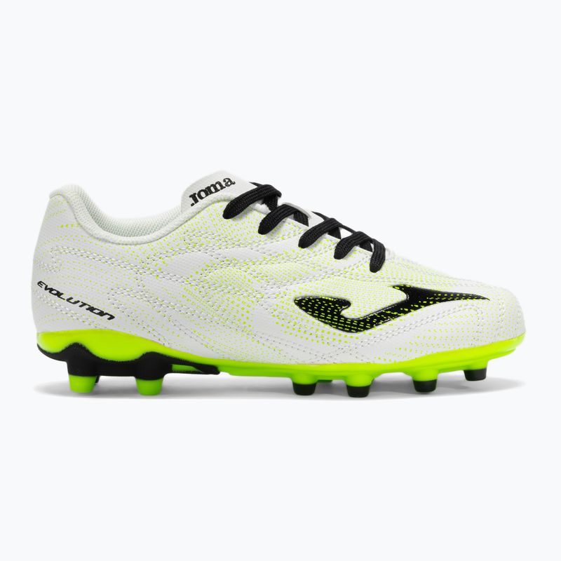 Buty piłkarskie dziecięce Joma Evolution Jr FG white 8