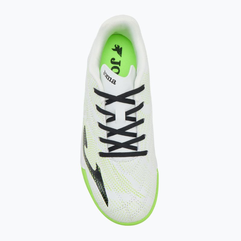 Buty piłkarskie dziecięce Joma Evolution Jr IN white 5
