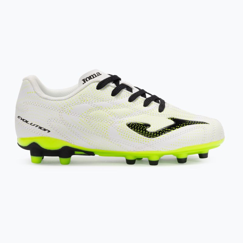 Buty piłkarskie dziecięce Joma Evolution Jr IN white 8