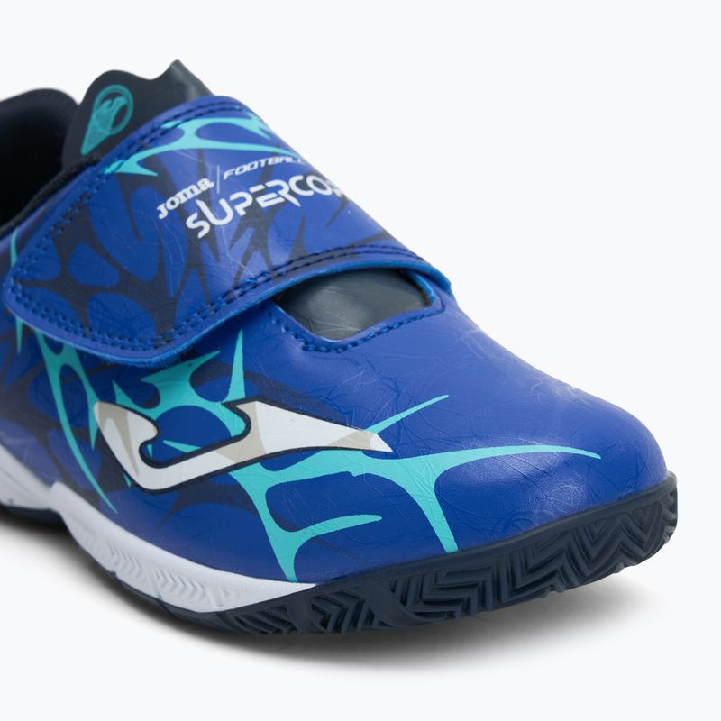 Buty piłkarskie dziecięce Joma Super Copa Jr royal blue 7