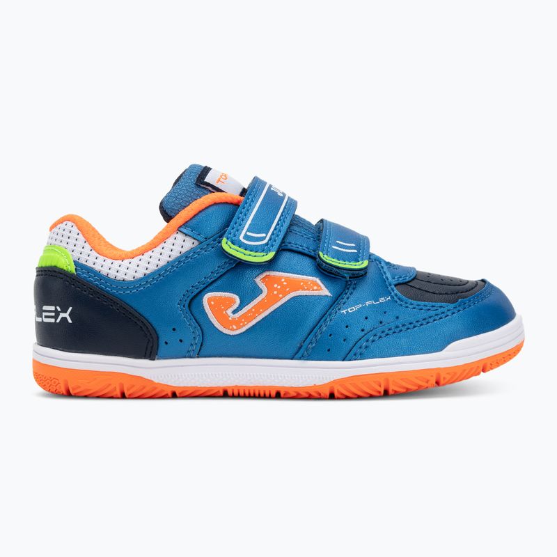 Buty piłkarskie dziecięce Joma Top Flex Jr IN royal blue 2