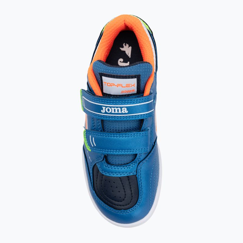 Buty piłkarskie dziecięce Joma Top Flex Jr IN royal blue 5