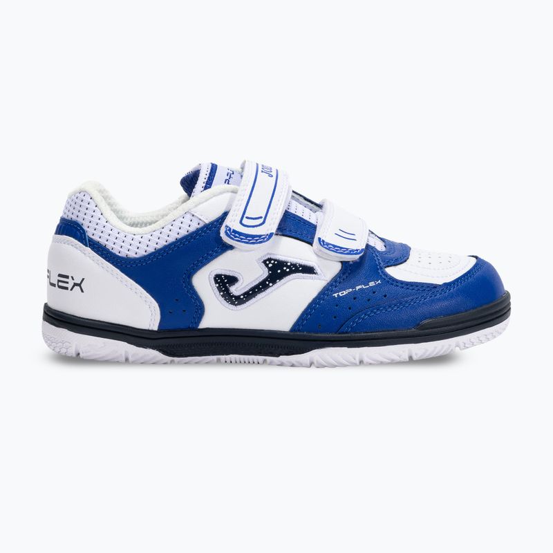 Buty piłkarskie dziecięce Joma Top Flex Jr IN royal blue/white 8