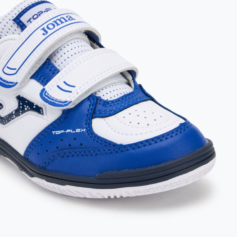 Buty piłkarskie dziecięce Joma Top Flex Jr IN royal blue/white 7