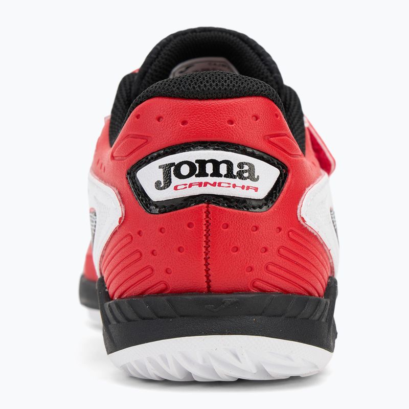 Buty piłkarskie dziecięce Joma Cancha Jr IN red/white 6
