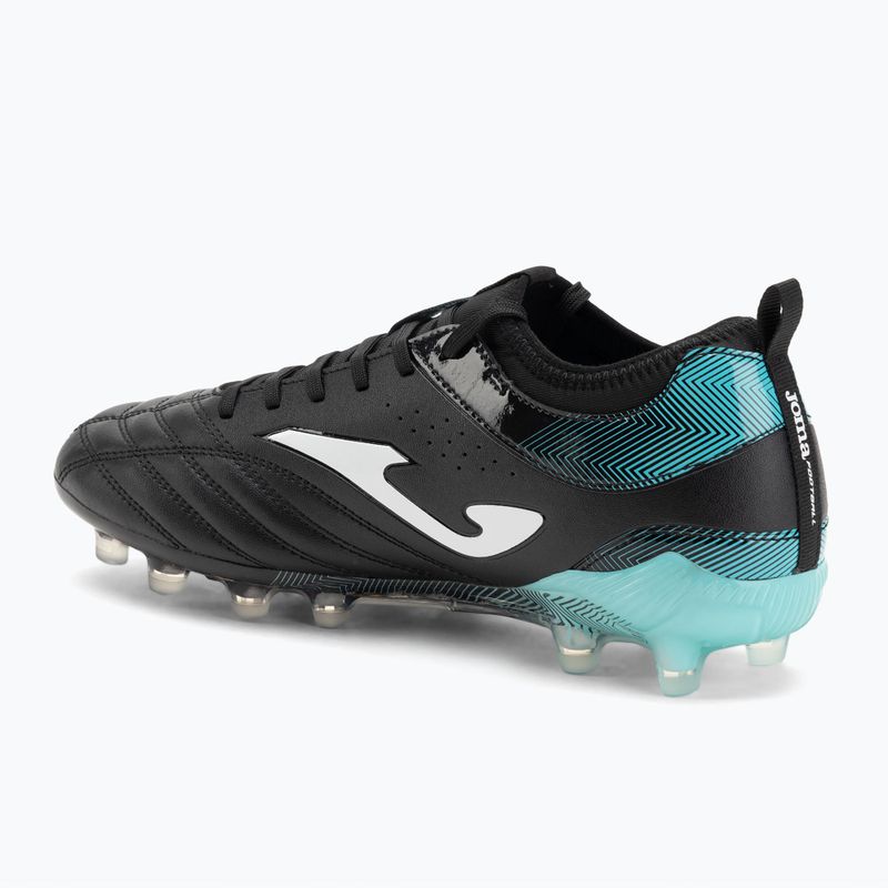 Buty piłkarskie męskie Joma Numero-10 FG black/turquoise 3