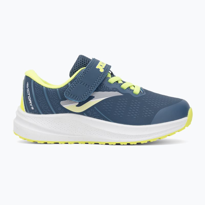 Buty do biegania dziecięce Joma Victory Jr navy blue/yellow 2