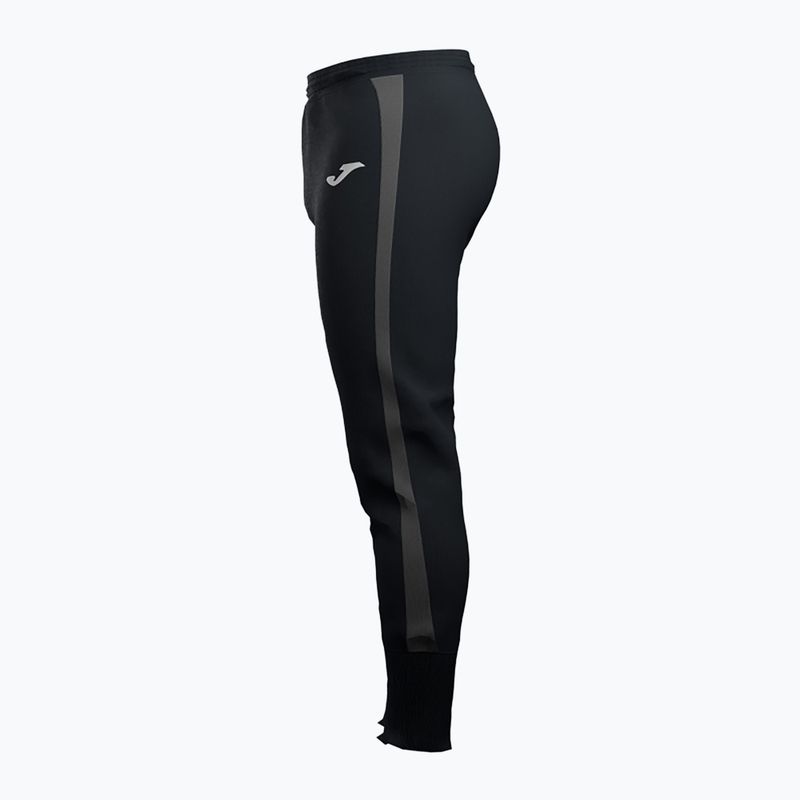 Spodnie tenisowe męskie Joma Challenge black/dark grey 3