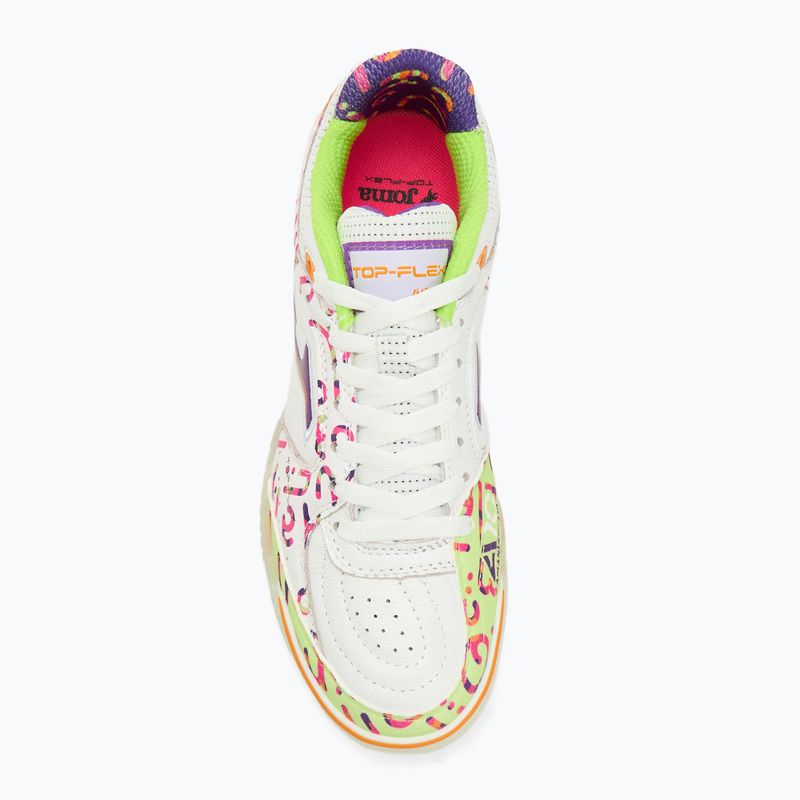 Buty piłkarskie męskie Joma Top Flex IN amandinha/white 5