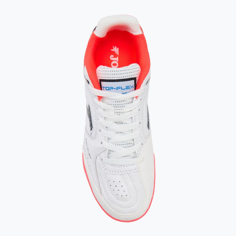 Buty piłkarskie męskie Joma Top Flex Rebound TF white/fluor coral 5
